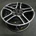 18" MUSTANG 18-23 18x8 , 10 spoke Original OEM Wheel Rim - Side Profile