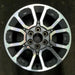 18" SIERRA 1500 PICKUP 14-17 18x8.5, , double Original OEM Wheel Rim - Front View