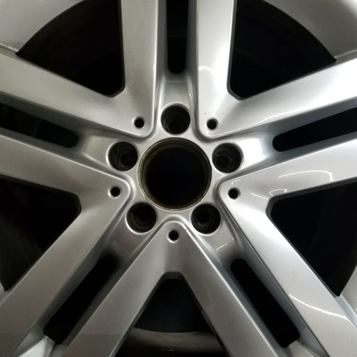 19" MERCEDES GL-CLASS 13 166 Type; GL350 19x8.5 10 spoke 5 pairs Original OEM - Angle View