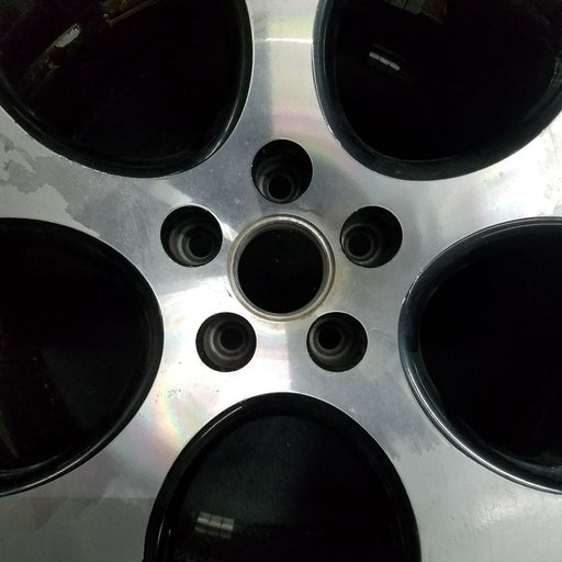 18" GOLF 06 VIN K , , 18x7.5 , 5 spoke, single , black pockets Original OEM - Angle View