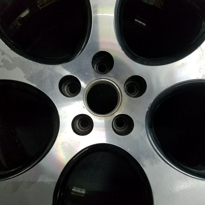 18" GOLF 06 VIN K , , 18x7.5 , 5 spoke, single , black pockets Original OEM - Angle View