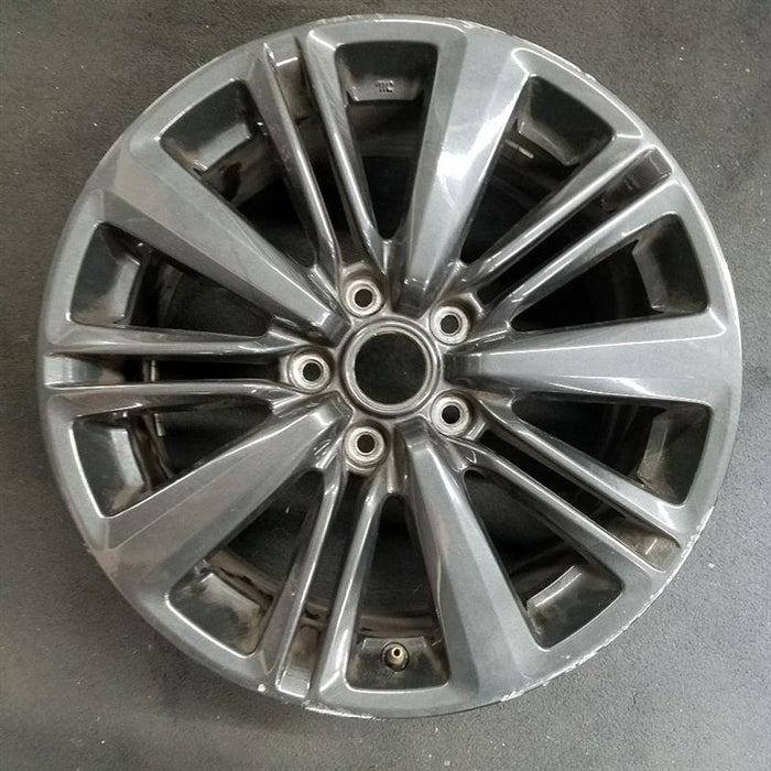17" WRX 15-21 17x8 , gray Original OEM Wheel Rim - Front View