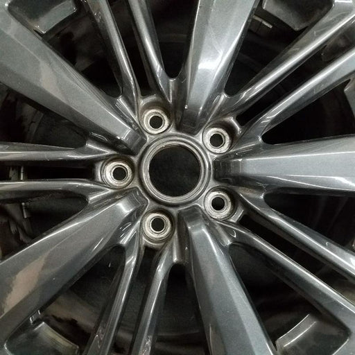 17" WRX 15-21 17x8 , gray Original OEM Wheel Rim - Angle View