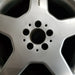 18" MERCEDES CL-CLASS 03-04 215 Type; CL500 18x9 5 spoke AMG rear ID 2204013702 - Angle View