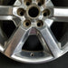 19" ACADIA 07-10 19x7.5 6 spoke single polished opt QT6 Original OEM Wheel Rim - Side Profile