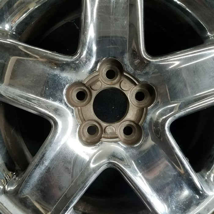 16" STRATUS 01-03 Sdn 16x6.5 aluminum 5 spoke chrome Original OEM Wheel Rim