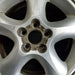 16" TAURUS 00-01 16x6 aluminum 5 spoke silver w/o stepledge Original OEM Wheel - Angle View