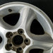 16" TAURUS 00-01 16x6 aluminum 5 spoke silver w/o stepledge Original OEM Wheel - Back View