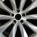 19" INFINITI QX50 19-22 19x7.5 , Original OEM Wheel Rim - SILVER - Angle View
