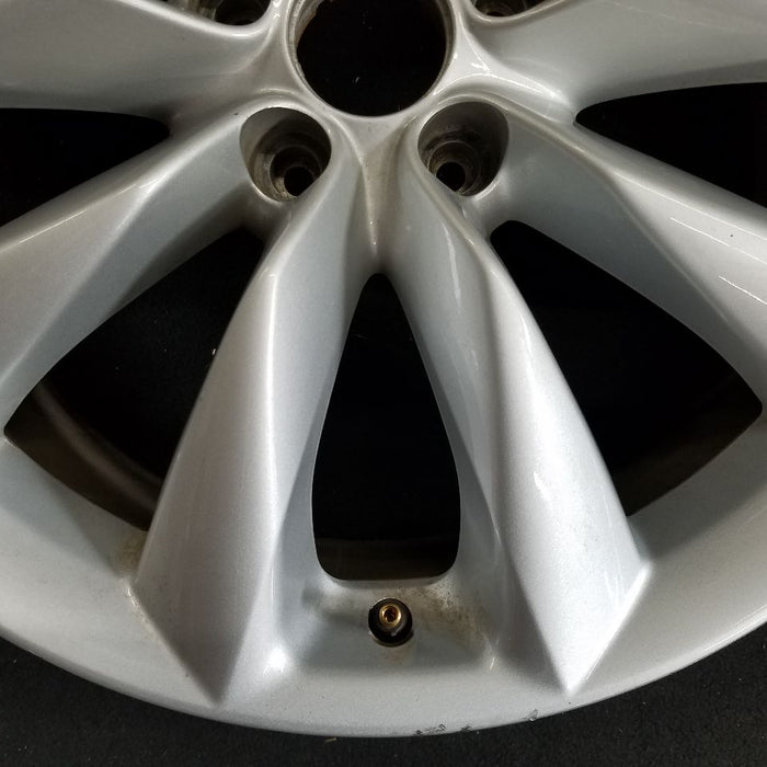19" INFINITI QX50 19-22 19x7.5 , Original OEM Wheel Rim - SILVER - Side Profile