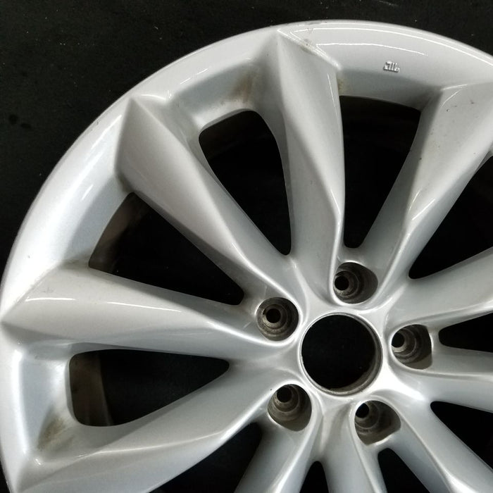 19" INFINITI QX50 19-22 19x7.5 , Original OEM Wheel Rim - SILVER - Additional View