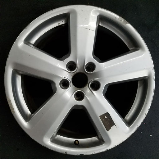 18" AUDI A4 06-08 18x8 , 5 spoke Original OEM Wheel Rim - Front View