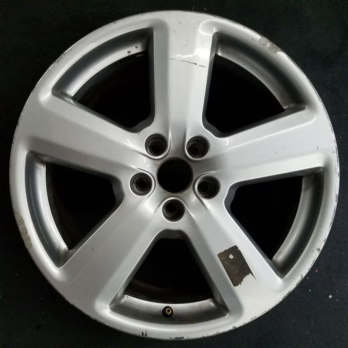 18" AUDI A4 06-08 18x8 , 5 spoke Original OEM Wheel Rim - Front View