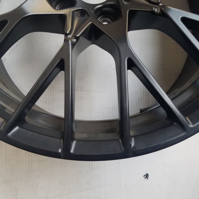 19" BMW M2 19-20 19x9 alloy 20 spoke gray spoke face Original OEM Wheel Rim