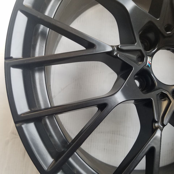 19" BMW M2 19-20 19x9 alloy 20 spoke gray spoke face Original OEM Wheel Rim
