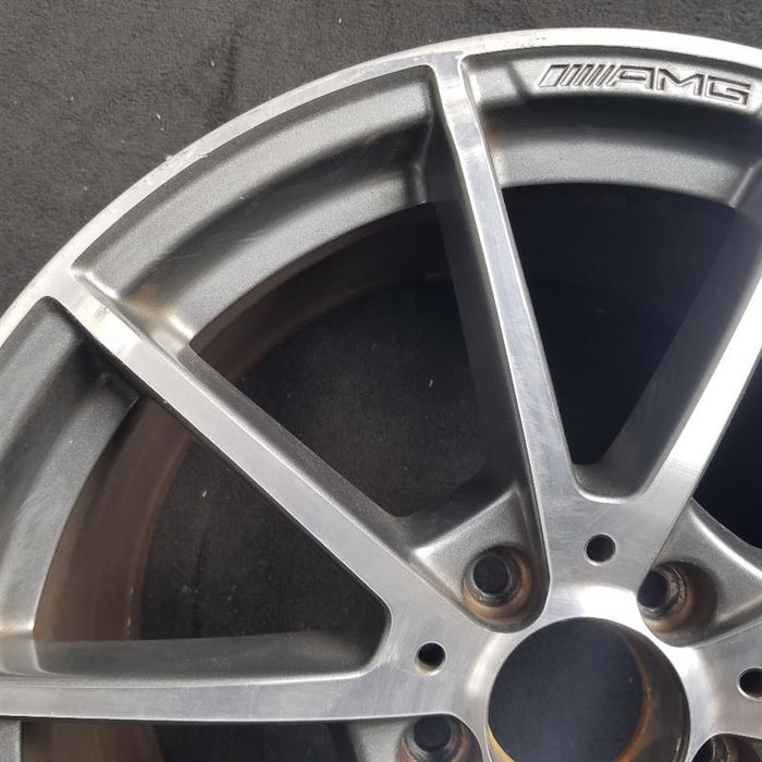 18" MERCEDES C-CLASS 15 205 Type; , C63 , 18x9.5 Original OEM Wheel Rim - Additional View