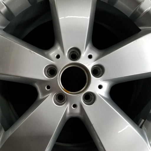 18" MERCEDES ML-CLASS 06 164 Type; ML500 18x8 5 spoke Original OEM Wheel Rim - Angle View