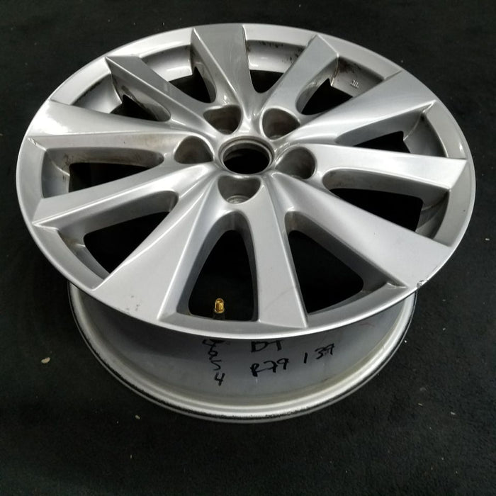 18" MAZDA CX-9 07-09 aluminum, 18x7.5 Original OEM Wheel Rim - Side Profile