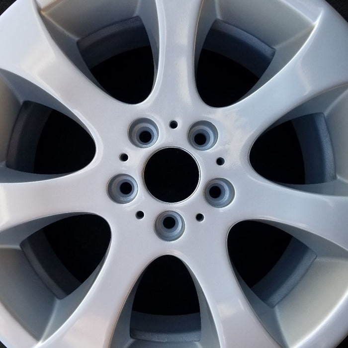 18" BMW 323i 06-11 18x8 , 7 spoke, flared spoke, single spoke design Original - Angle View