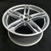 19" PORSCHE MACAN 22-24 19x9 5 spoke double spoke Original OEM Wheel Rim - Side Profile