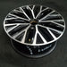 16" JETTA 19-21 16x6.5 , black pockets Original OEM Wheel Rim - Side Profile