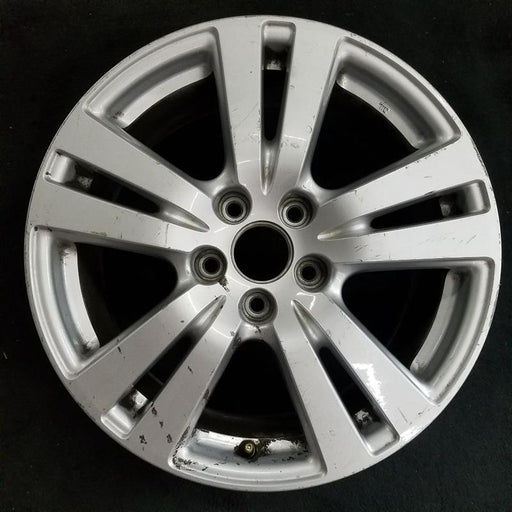 18" RIDGELINE 17-19 18x8 5 spoke double spoke face charcoal gray Original OEM - Front View