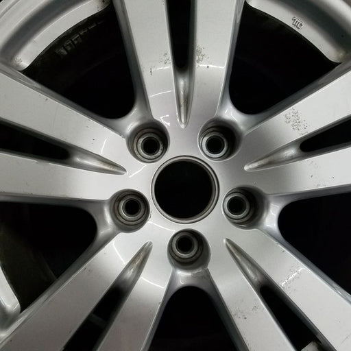 18" RIDGELINE 17-19 18x8 5 spoke double spoke face charcoal gray Original OEM - Angle View