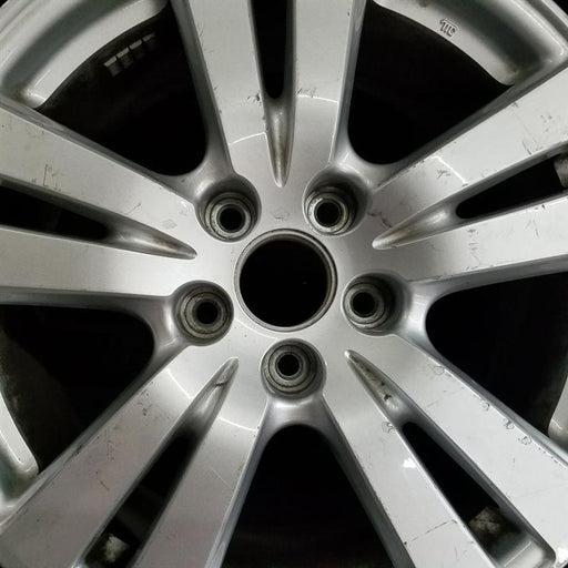 18" RIDGELINE 17-19 18x8 5 spoke double spoke face charcoal gray Original OEM - Angle View