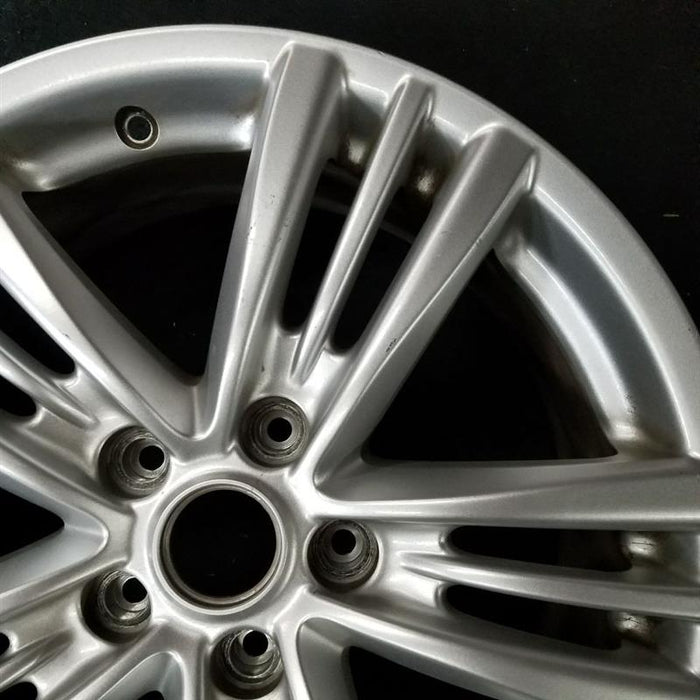 17" INFINITI G37 10 17x7.5 , Original OEM Wheel Rim - Back View