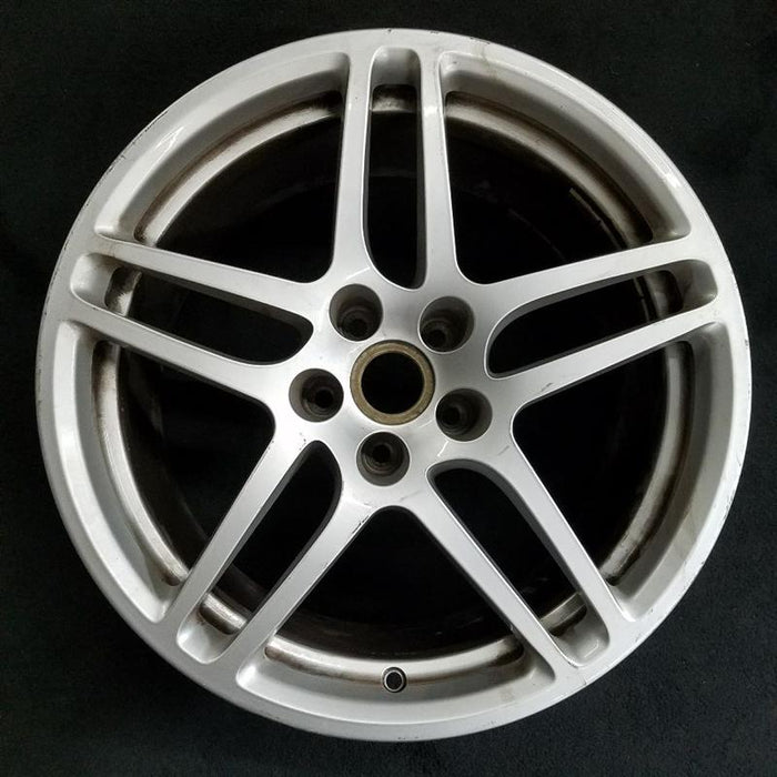 18" PORSCHE MACAN 15-18 18x9 5 double spoke Original OEM Wheel Rim - Front View