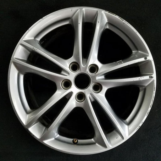 17" FUSION 15-16 17x7.5, , 5 split spokes, Energi Titanium Original OEM Wheel - Front View