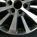 18" EXPEDITION 15-17 18x8.5 aluminum TPMS machined face with pockets 12 spoke - Side Profile