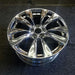 18" INFINITI M37 11-13 18x8 , 10 spoke, Original OEM Wheel Rim - CHROME - Close-Up Detail