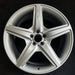 20" MERCEDES CL-CLASS 08 216 Type; CL63, 20x9.5, 5 spoke Original OEM Wheel Rim - Front View