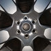 18" DODGE 1500 PICKUP 19 6 lug 18x8 aluminum 5 spoke opt WBB Original OEM Wheel - Angle View