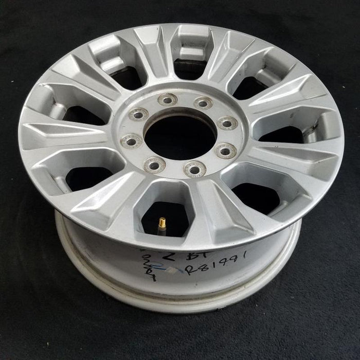 18" FORD F250SD PICKUP 20-22 18x8 aluminum 8 spoke silver Original OEM Wheel Rim