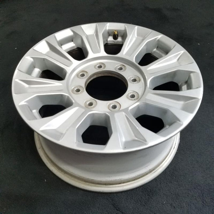 18" FORD F250SD PICKUP 20-22 18x8 aluminum 8 spoke silver Original OEM Wheel Rim