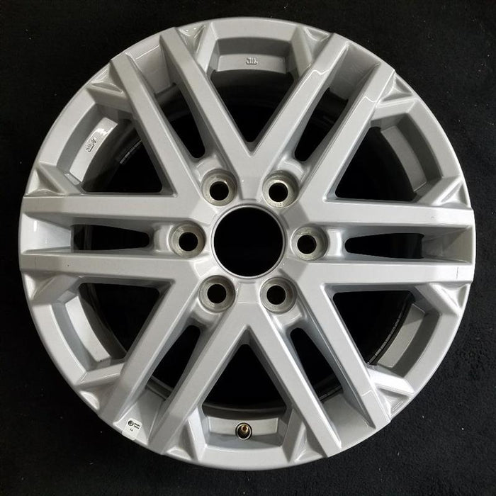 18" SEQUOIA 23-24 18x7.5, 6 double spoke, silver Original OEM Wheel Rim - Front View
