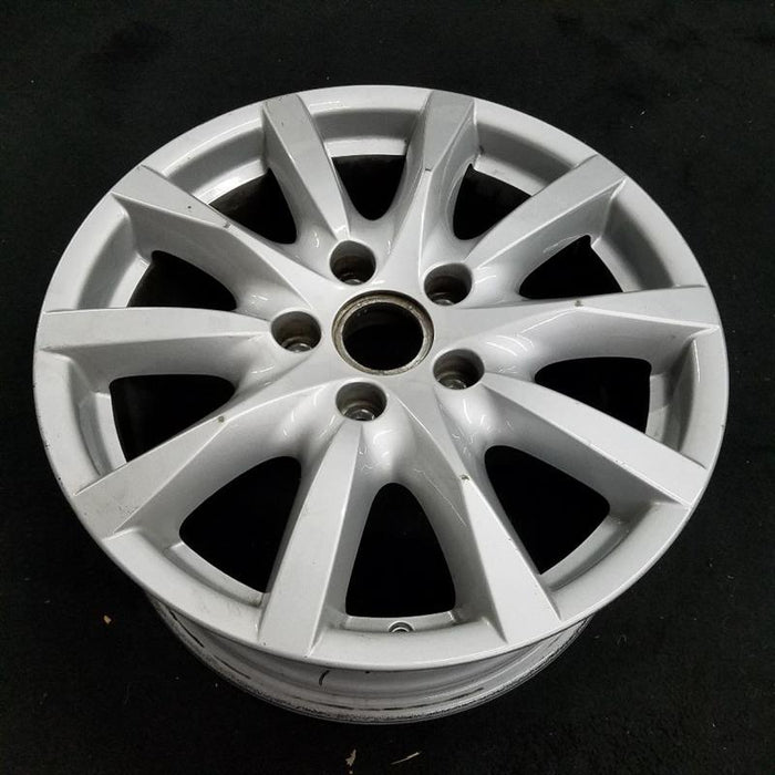 18" PORSCHE CAYENNE 11-14 18x8 alloy 10 spoke Original OEM Wheel Rim - Side Profile