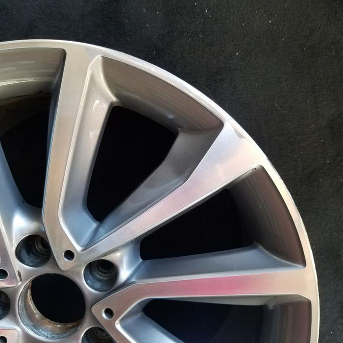 19" BMW X6 15-17 19x9 alloy 5 spoke V spoke w/dimples between lugs 18mm offset - Additional View