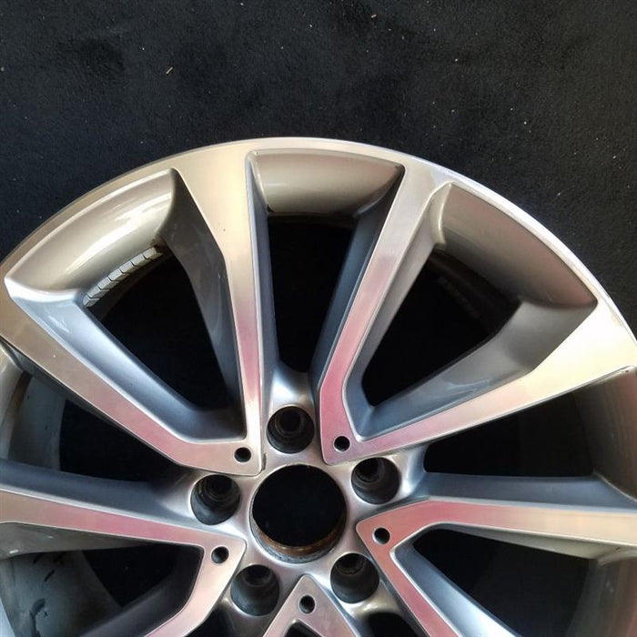 19" BMW X6 15-17 19x9 alloy 5 spoke V spoke w/dimples between lugs 18mm offset - View 7
