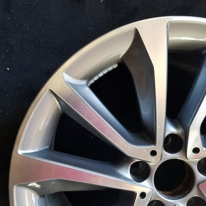 19" BMW X6 15-17 19x9 alloy 5 spoke V spoke w/dimples between lugs 18mm offset - View 8