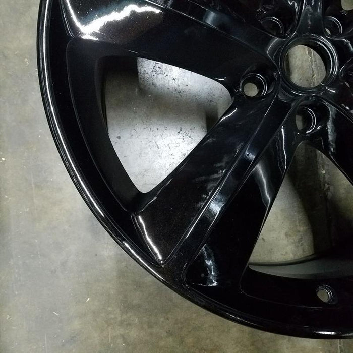 20" CHALLENGER 09-10 20x9 alloy machined finish 5 spoke SRT imprinted between - View 8