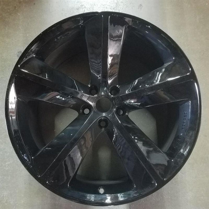 20" CHALLENGER 09-10 20x9 alloy machined finish 5 spoke SRT imprinted between - View 9