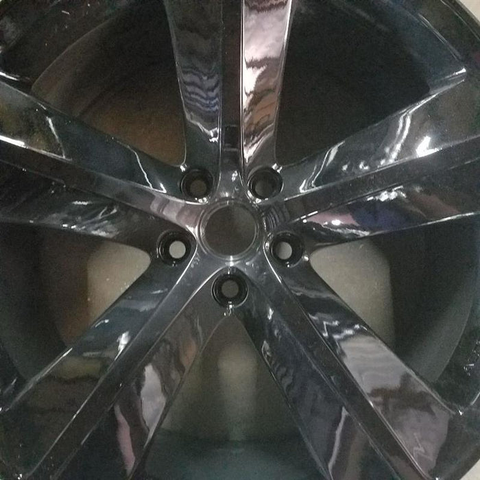 20" CHALLENGER 09-10 20x9 alloy machined finish 5 spoke SRT imprinted between - View 10
