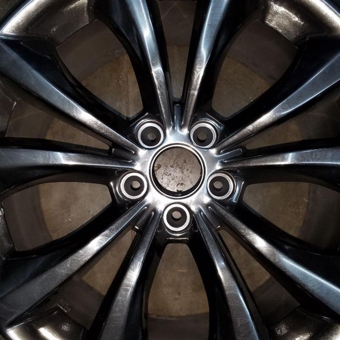 18" 200 15-16 , alloy, 18x8, , satin carbon Original OEM Wheel Rim