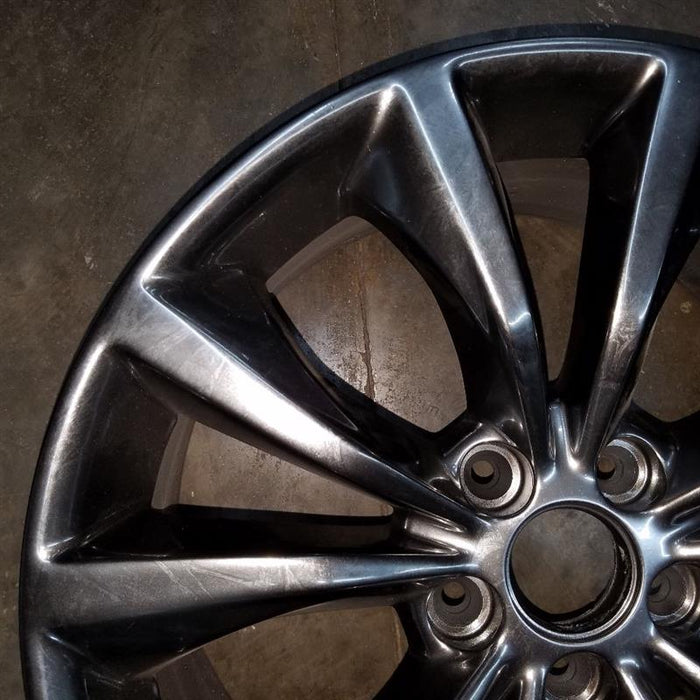 18" 200 15-16 , alloy, 18x8, , satin carbon Original OEM Wheel Rim