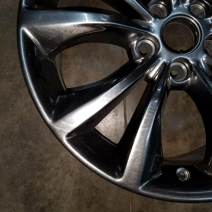 18" 200 15-16 , alloy, 18x8, , satin carbon Original OEM Wheel Rim