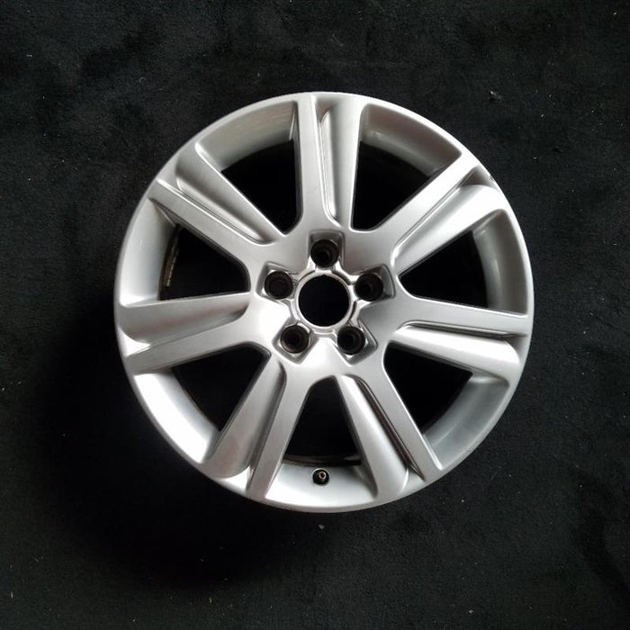 17" AUDI A4 09-11 17x7.5 , 7 spoke Original OEM Wheel Rim - Front View