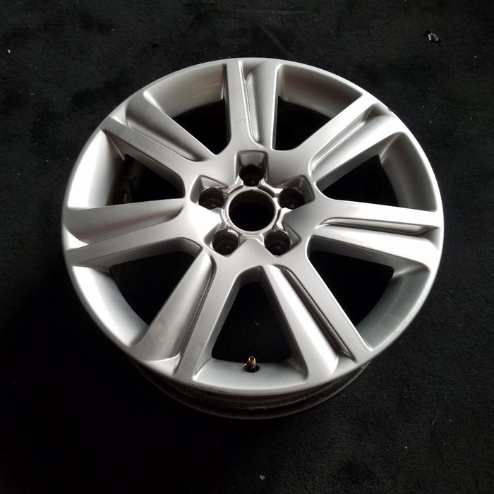 17" AUDI A4 09-11 17x7.5 , 7 spoke Original OEM Wheel Rim - Side Profile